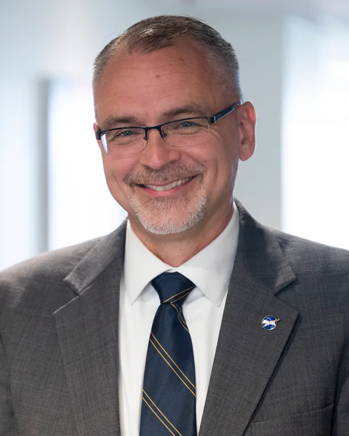 NASA portrait of Jim Free. ©NASA