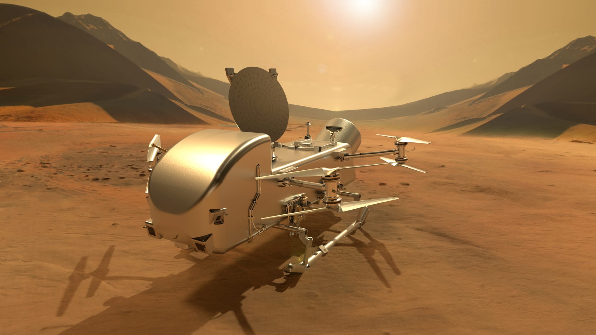 Dragonfly - NASA's most ambitious robot explorer?