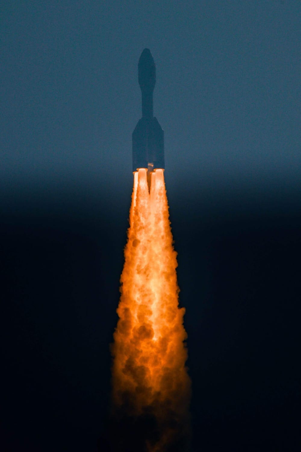 Gravity-1 during first-stage flight. ©OrienSpace