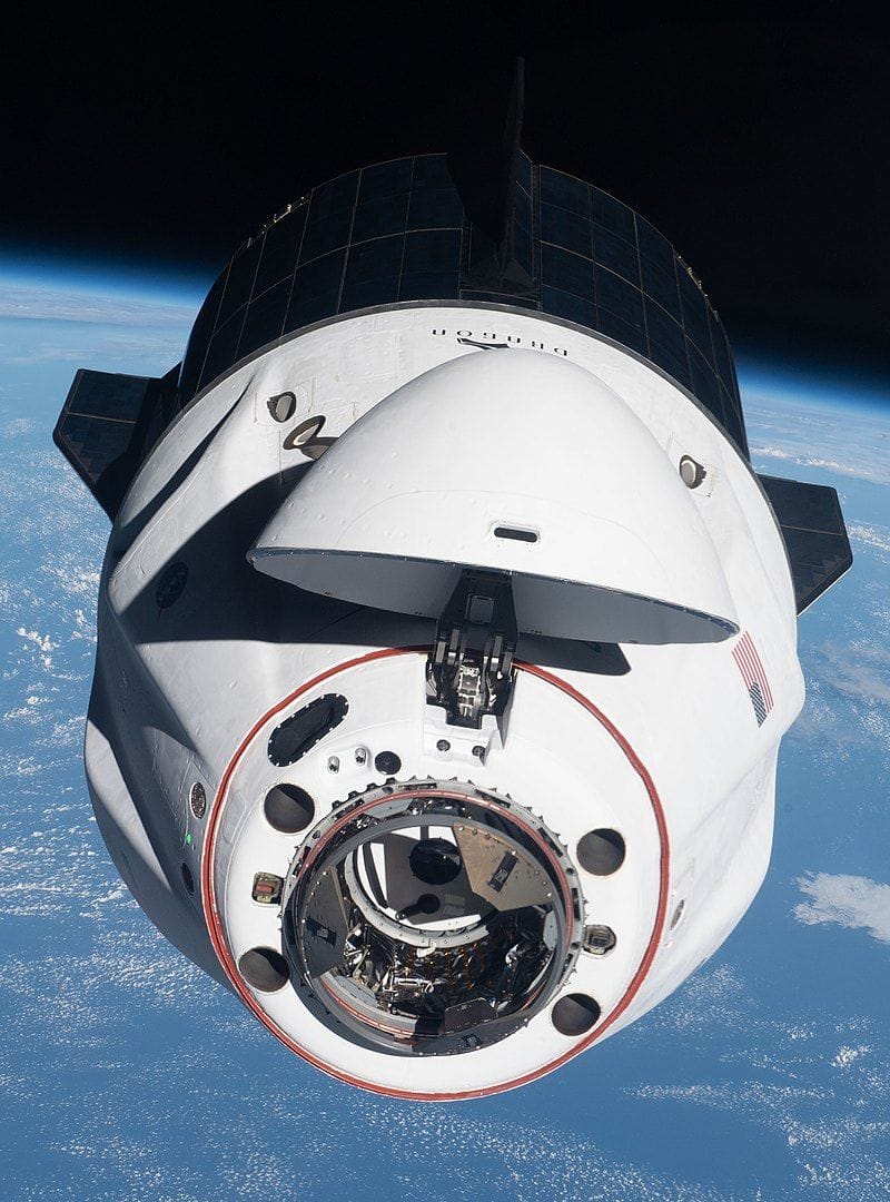 Crew Dragon as seen during Crew-2.