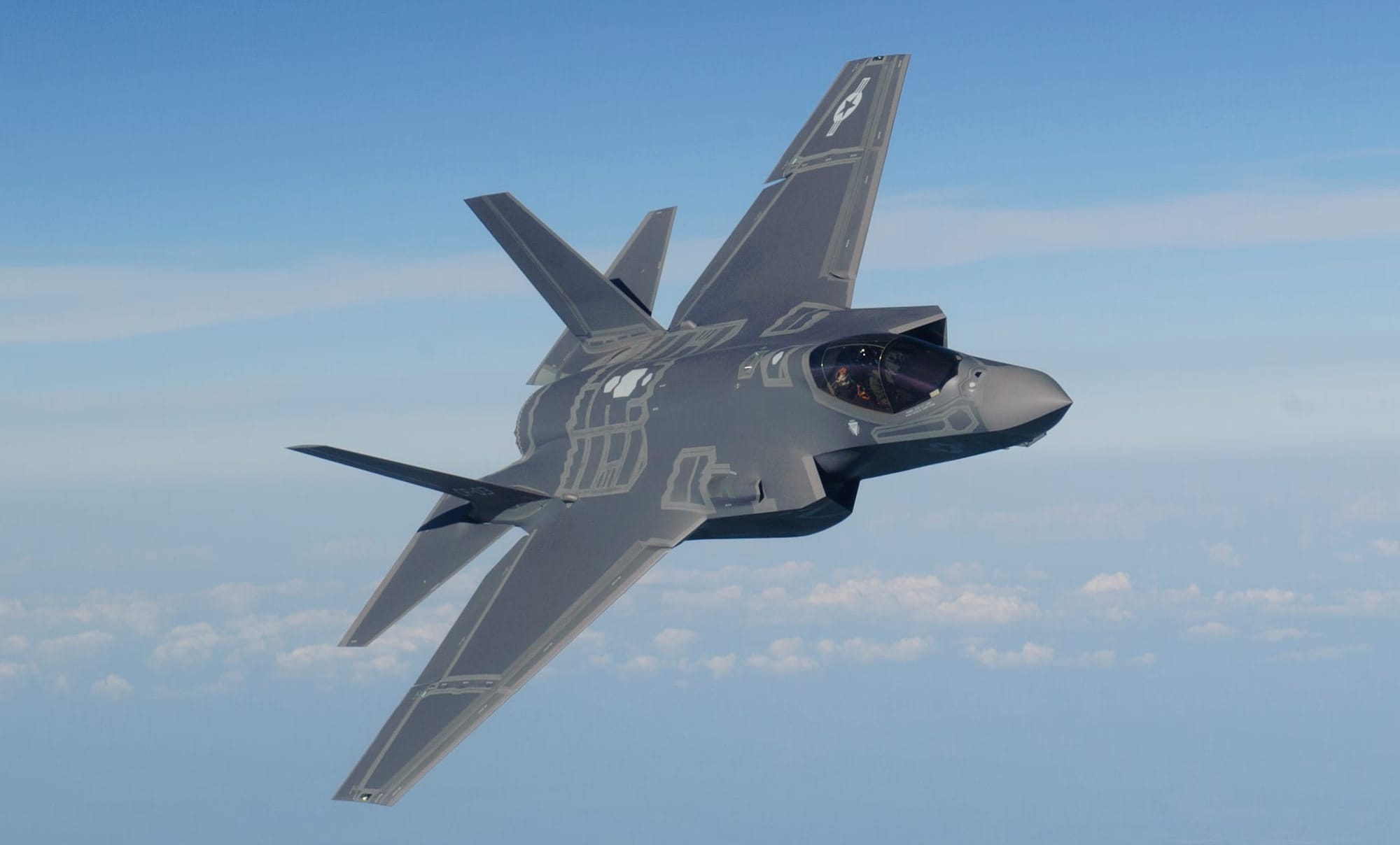An F-35C in flight. ©Lockheed Martin