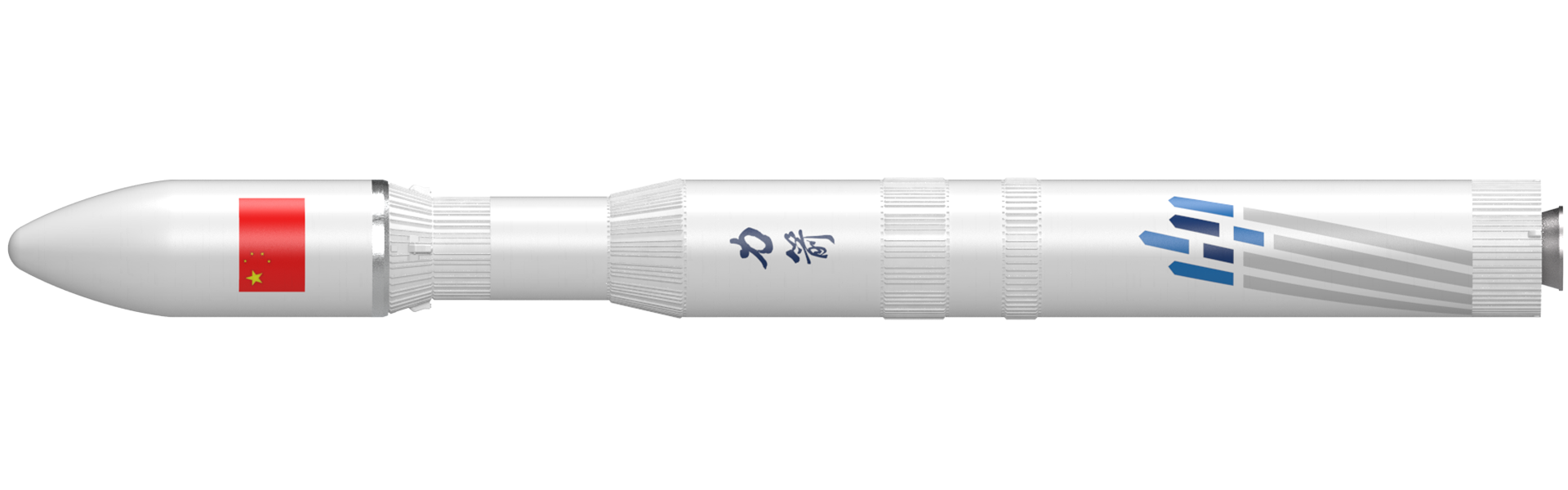 A render of the Kinetica-1 rocket. ©CAS Space