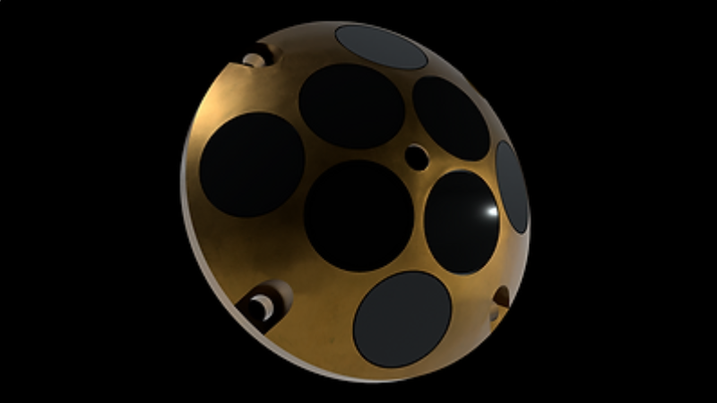 A render of the LRA instrument. ©Intuitive Machines