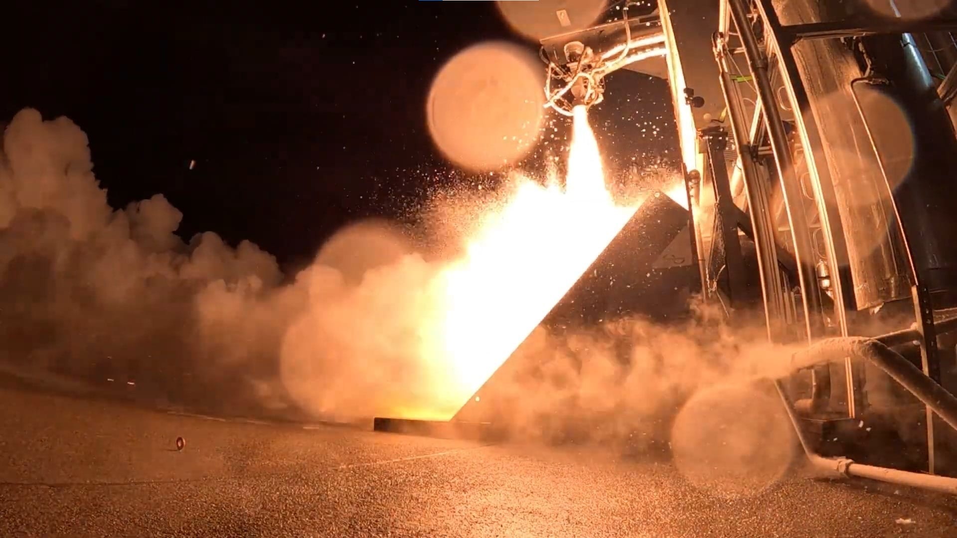 Navier during a test firing. ©Latitude