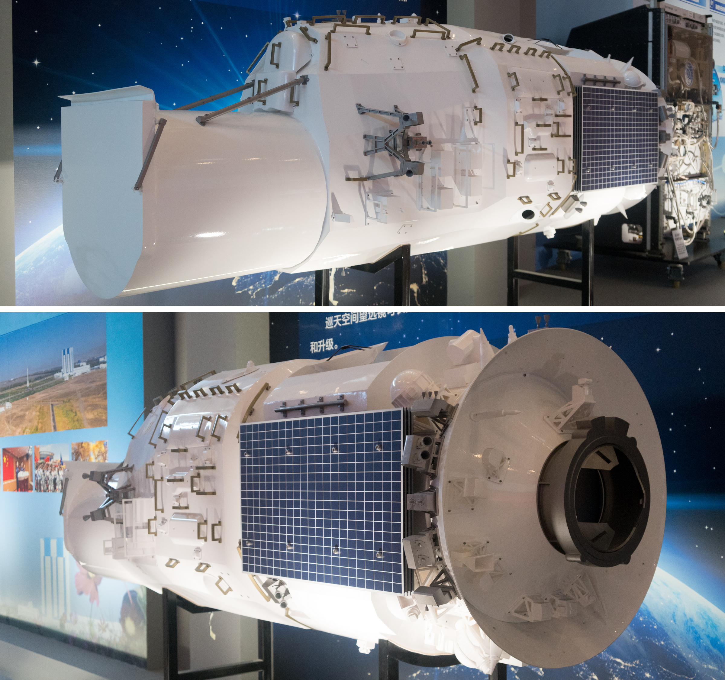 A model of the Xuntian space telescope at the National Museum of China. ©Shujianyang/Wikimedia Commons