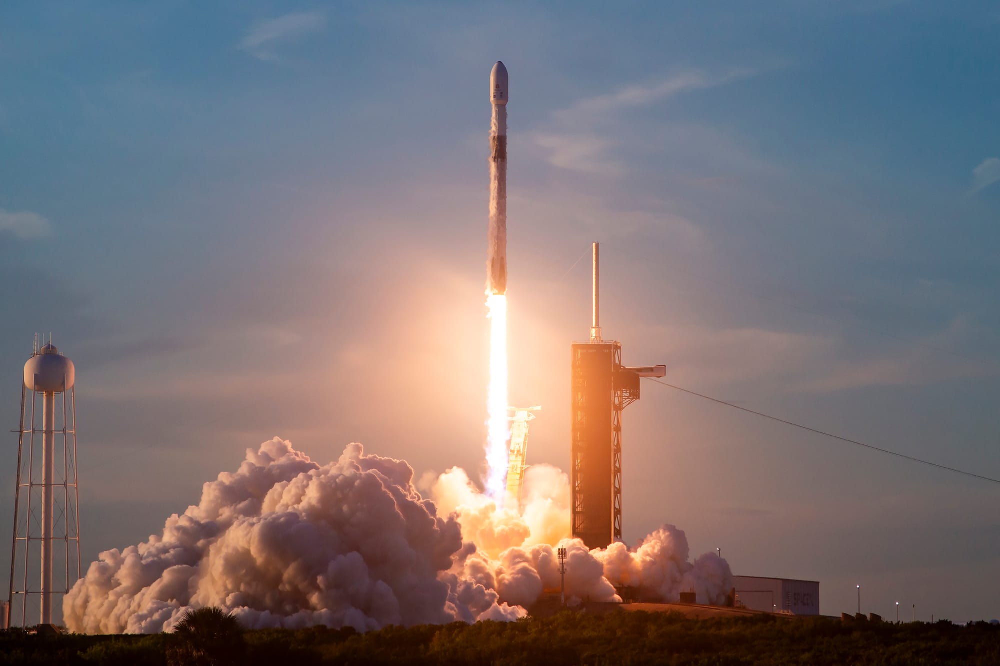 Falcon 9 lifting off from Launch Complex 39A on September 24th. ©SpaceX