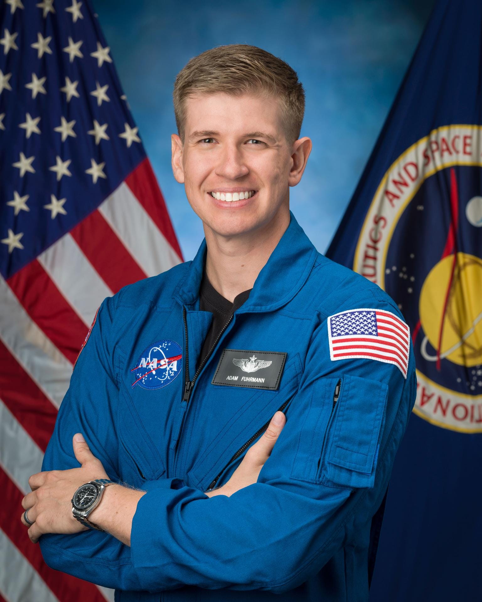 Astronaut candidate Adam Fuhrmann. ©NASA