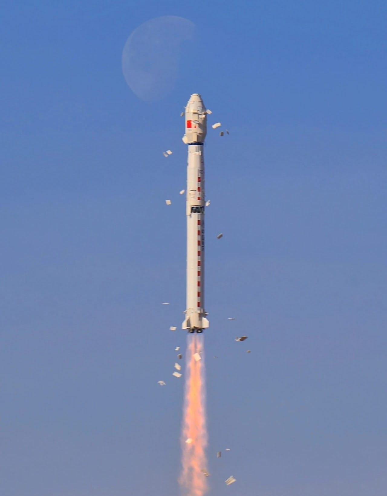 The Long March 4B Y64 vehicle during first-stage flight while carrying Yaogan-47 on December 9th.