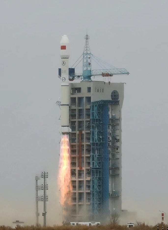 The Long March 2C launch vehicle lifting off from the Jiuquan Satellite Launch Center on March 27th 2026.