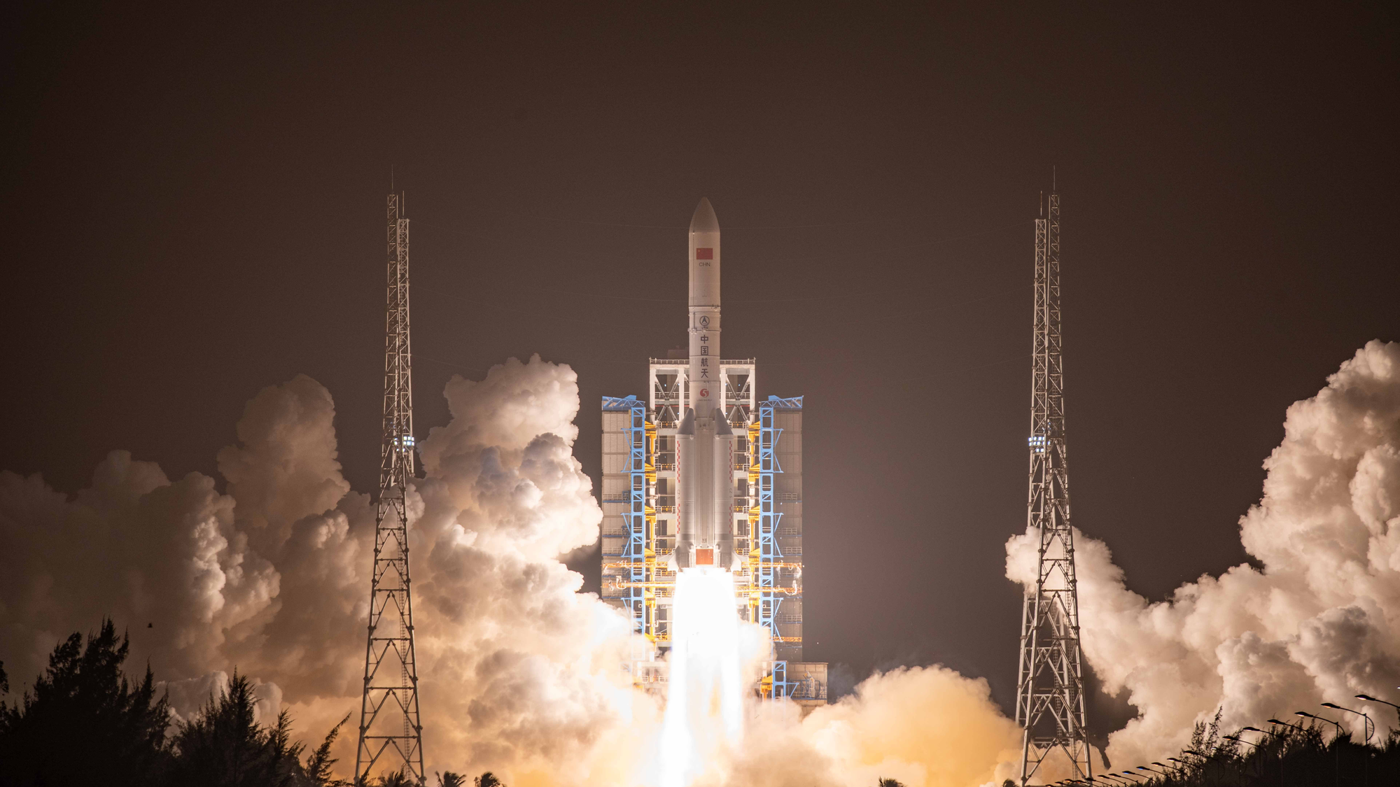 What were the two 'secret' launches from China?