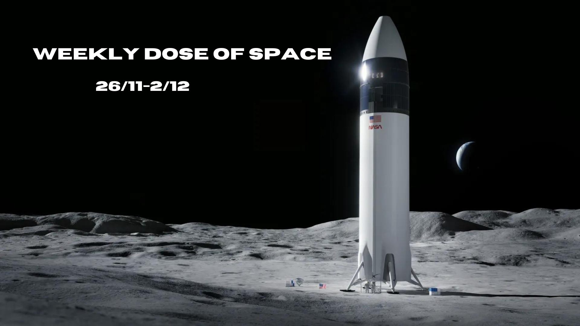 Weekly Dose of Space (26/11-2/12)