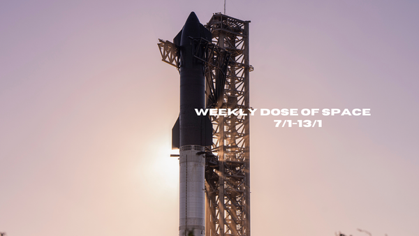 Weekly Dose of Space (7/1-13/1)