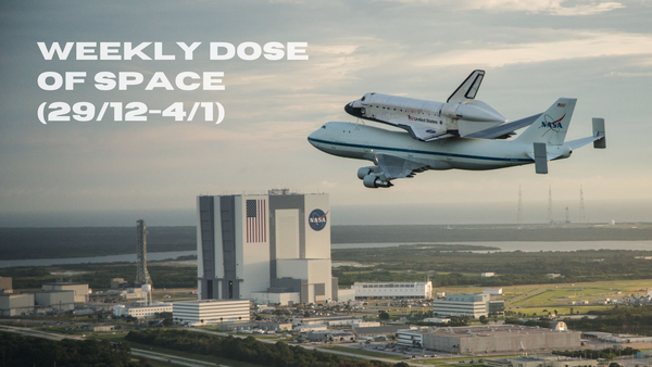 Weekly Dose of Space (29/12-4/1)