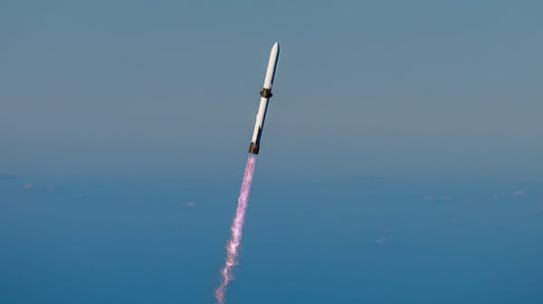 New Glenn Booster Lands, Begins ESCAPADE's Long Trek to Mars